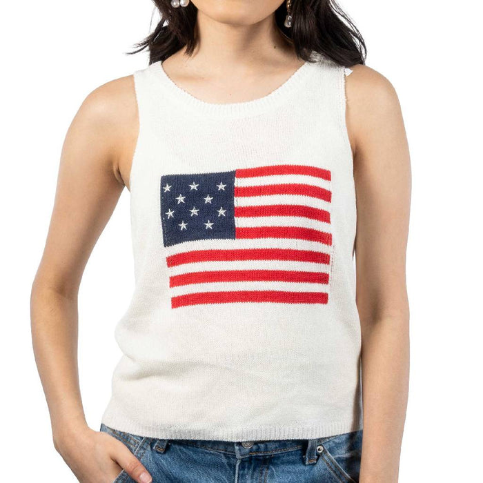 Sadie & Sage American Spirit Sweater Tank Top WOMEN - Clothing - Tops - Sleeveless Sadie & Sage