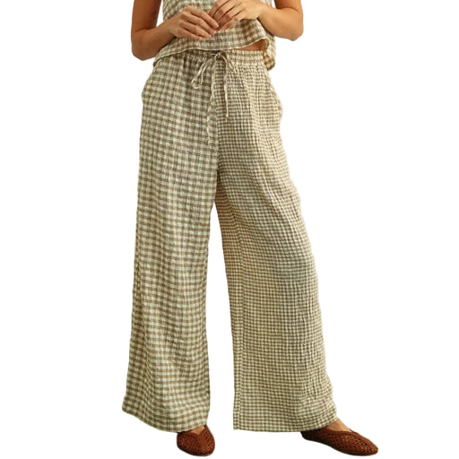 Gingham Pants WOMEN - Clothing - Pants & Leggings Miou Muse