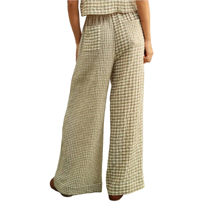 Gingham Pants WOMEN - Clothing - Pants & Leggings Miou Muse