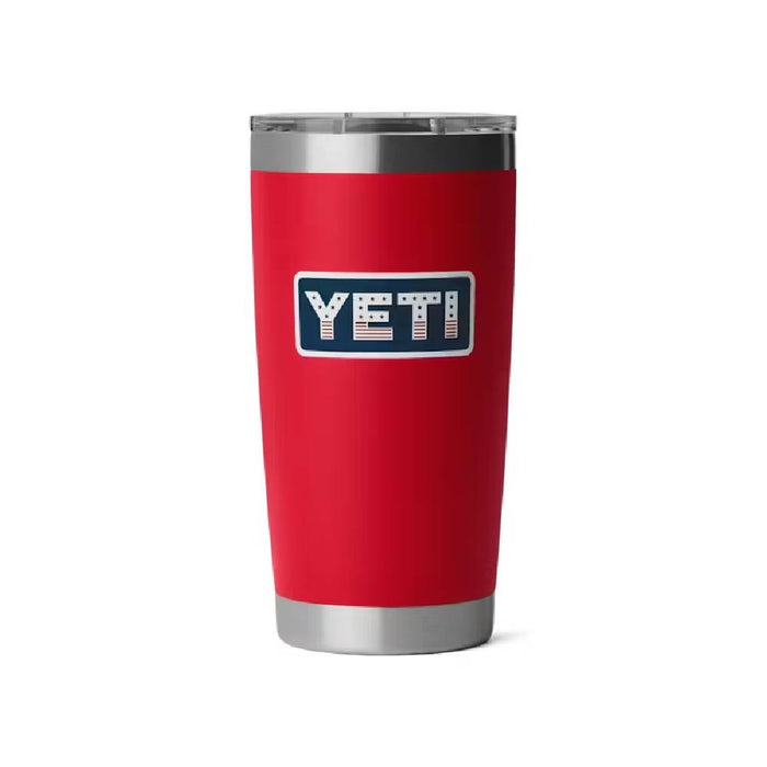 Yeti Rambler 20oz Tumbler - Red/Badge HOME & GIFTS - Yeti Yeti