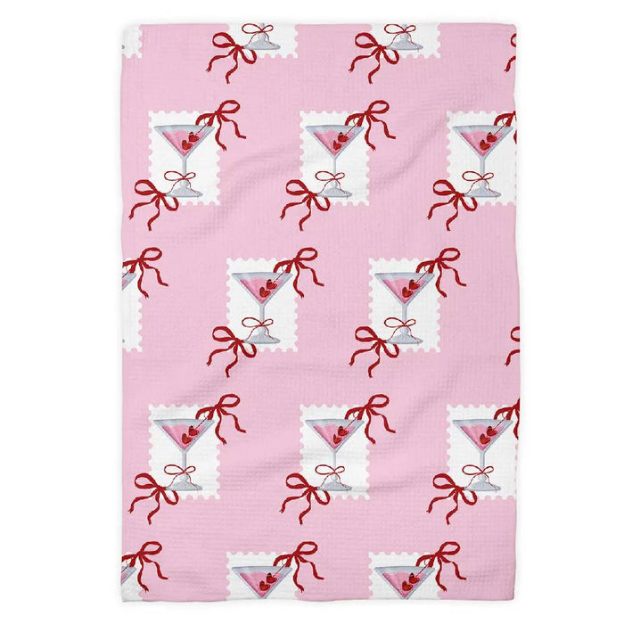 Valentine Martini Heart Kitchen Towel HOME & GIFTS - Tabletop + Kitchen - Kitchen Decor Canary Road