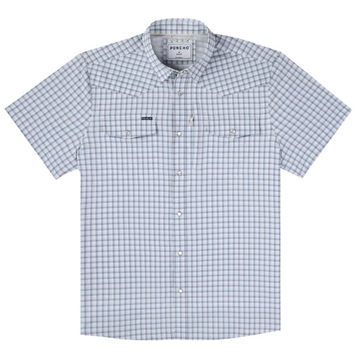 Poncho The Mako Western Shirt - Slim Fit MEN - Clothing - Shirts - Short Sleeve Poncho Outdoors