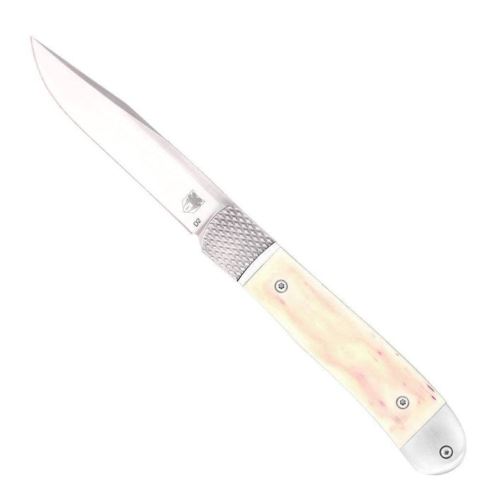 CobraTec Trapper Hidden Release D2- White Knives CobraTec Knives