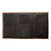 3D Trifold Basketweave Embossed Brown Rodeo Wallet MEN - Accessories - Wallets & Money Clips M&F Western Products