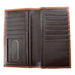 Nocona Longhorn Flowers Brown Rodeo Wallet MEN - Accessories - Wallets & Money Clips M&F Western Products