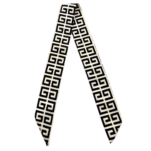 Black/White Geo Twilly Scarf WOMEN - Accessories - Scarves & Wraps Camel Threads