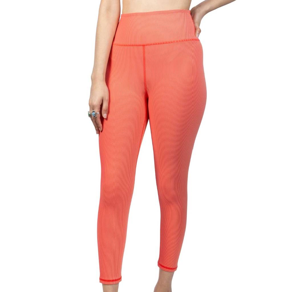 Spiritual Gangster Auralight Rib Crop Legging WOMEN - Clothing - Pants & Leggings Spiritual Gangster