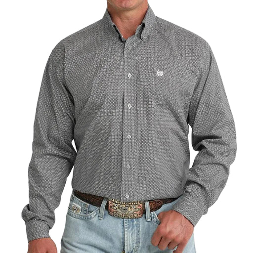 Cinch Men's Geo Button Down Shirt MEN - Clothing - Shirts - Long Sleeve Cinch