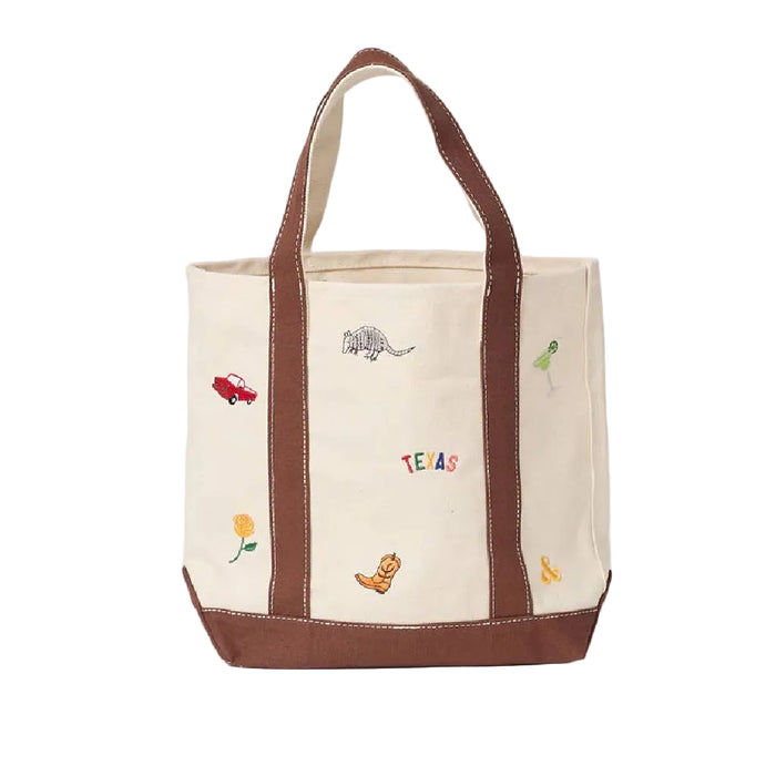 Texas Icons Small Tote ACCESSORIES - Luggage & Travel - Tote Bags Alice & Wonder
