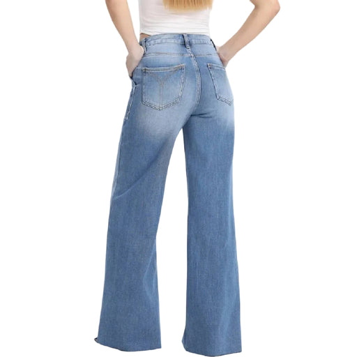 Bayeas New York High Rise Wide Leg Jean WOMEN - Clothing - Jeans Bayeas