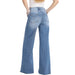 Bayeas New York High Rise Wide Leg Jean WOMEN - Clothing - Jeans Bayeas