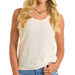 Rock & Roll Denim Women's Raised Design Knit Tank Top WOMEN - Clothing - Tops - Sleeveless Panhandle
