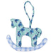 Plush Rocking Horse Bag Charm - Aqua WOMEN - Accessories - Small Accessories POL CLOTHING