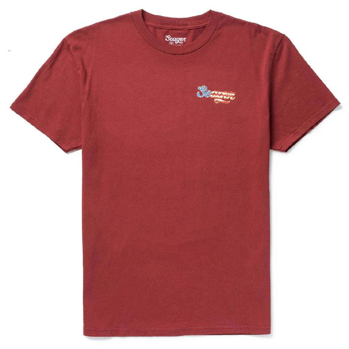 Seager USA Russ Roasted Red Tee
