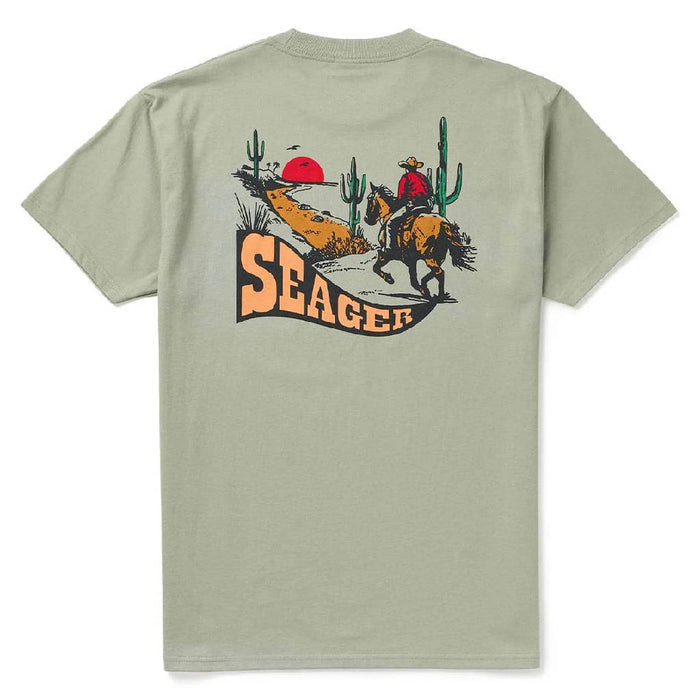 Seager Long Ride Desert Green Tee