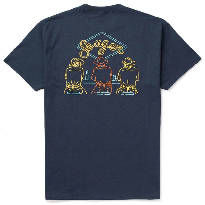 Seager Honky Tonk Navy Tee