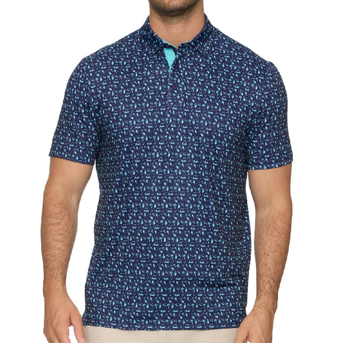 Flag & Anthem Men's Camden Golf Print Polo Shirt