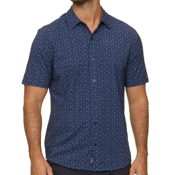 Flag & Anthem Men's Oakwood Floral Seersucker Shirt