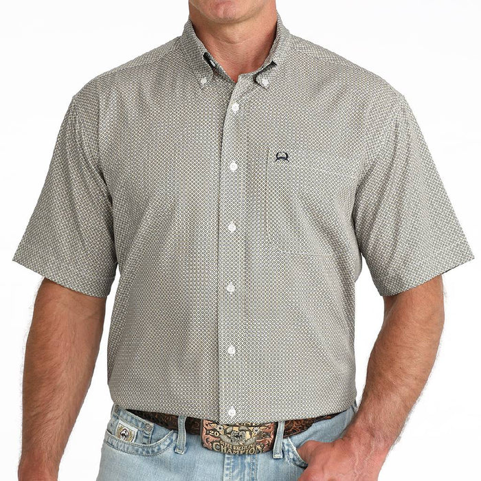 Cinch Men's Arenaflex Geo Print Button Down Shirt