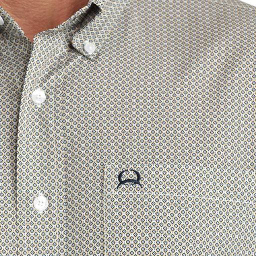 Cinch Men's Arenaflex Geo Print Button Down Shirt MEN - Clothing - Shirts - Short Sleeve Cinch