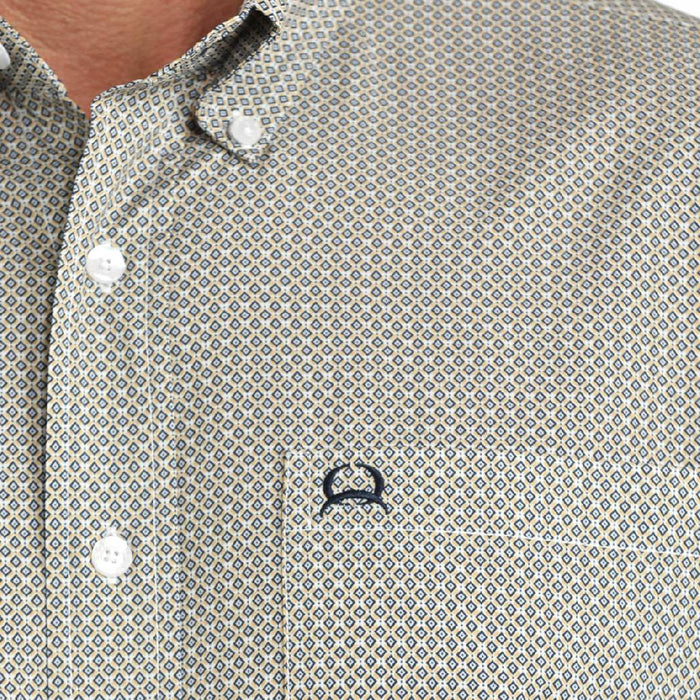 Cinch Men's Arenaflex Geo Print Button Down Shirt