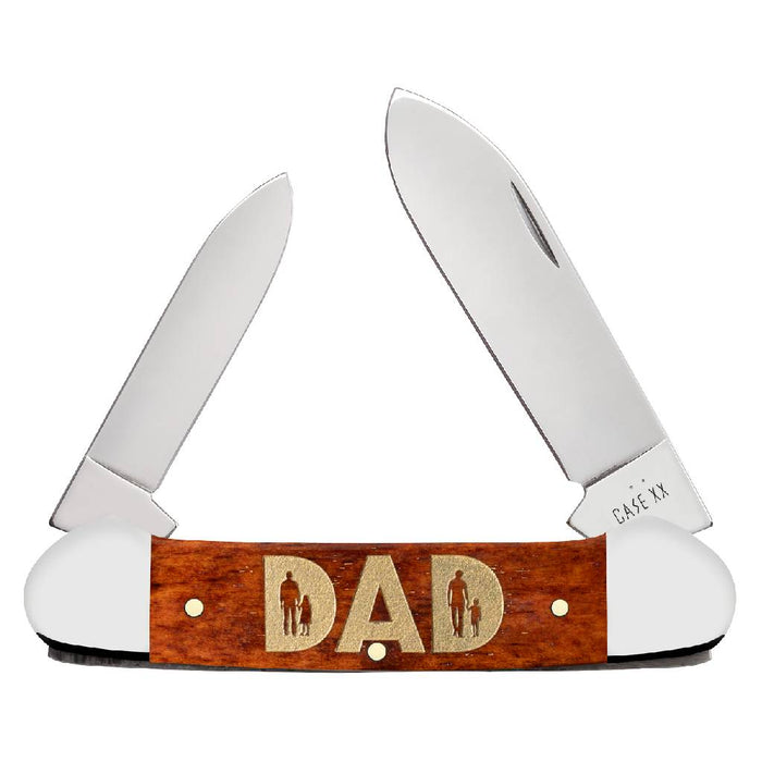 Case Father's Day Smooth Chestnut Bone Canoe