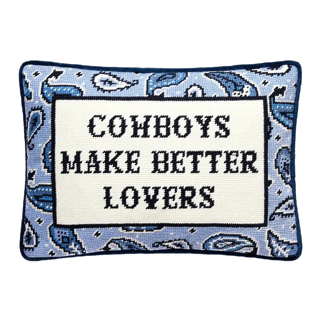 Cowboys Make Better Lovers Pillow HOME & GIFTS - Home Decor - Decorative Pillows Peking Handicraft