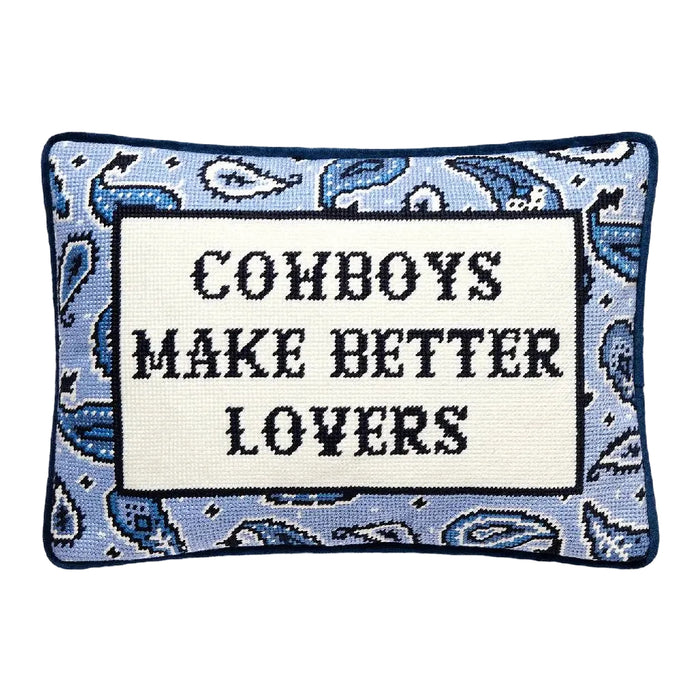 Cowboys Make Better Lovers Pillow
