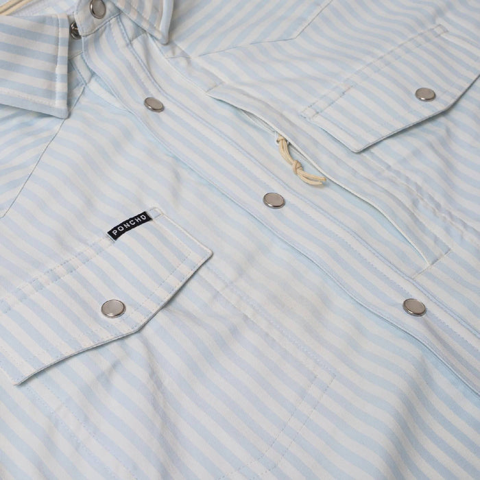 Poncho The Get In Line Western Shirt - Slim Fit MEN - Clothing - Shirts - Short Sleeve Poncho Outdoors