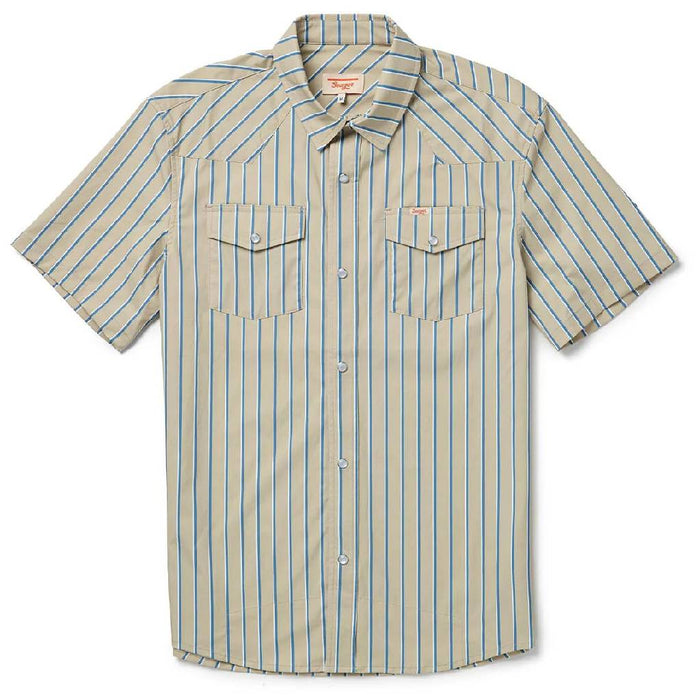 Seager El Ranchero Tidal Foam Stripe Shirt