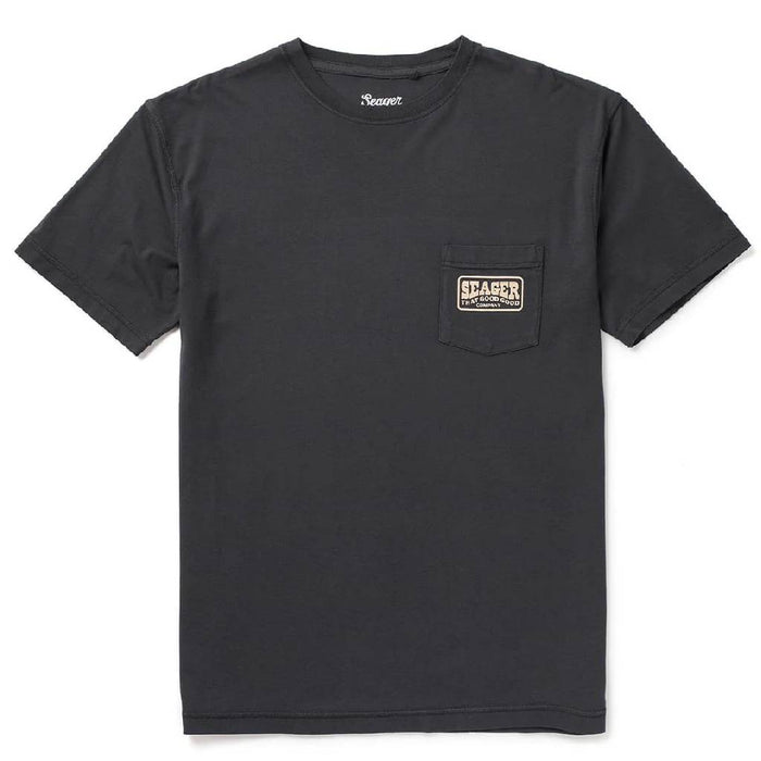 Seager Premium Good Good Black Pocket Tee