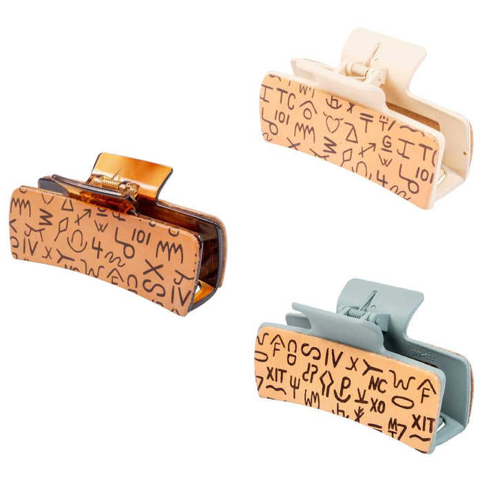 McIntire Saddlery Hair Clip - Brand Print WOMEN - Accessories - Hair Accessories McIntire Saddlery