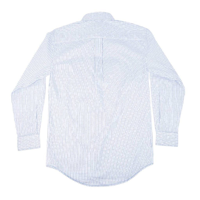 Panhandle Slim Men's Rough Stock Blue Stripe Button Down Shirt