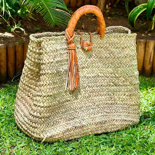Moroccan Straw Beach Bag WOMEN - Accessories - Handbags - Tote Bags Craftberber