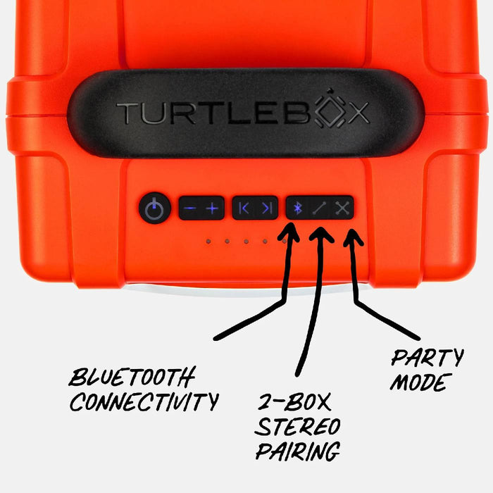 Turtlebox Cub - Orange ACCESSORIES - Additional Accessories - Tech Accessories Turtlebox