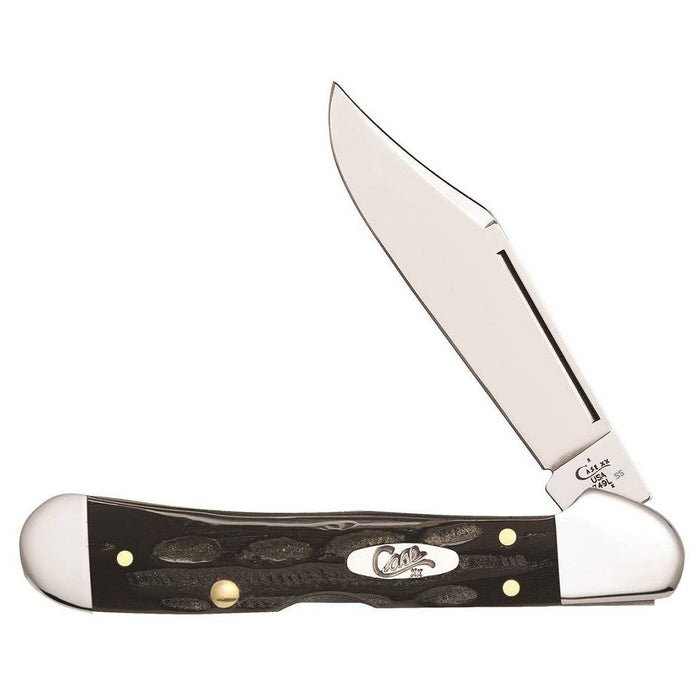 Case Jigged Buffalo Horn Mini Copperlock