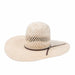 Twister Twisted Weave Open Crown Straw Hat - 5" HATS - STRAW HATS M&F Western Products
