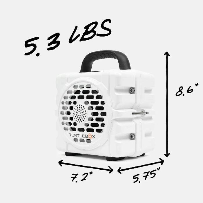 Turtlebox Cub - White