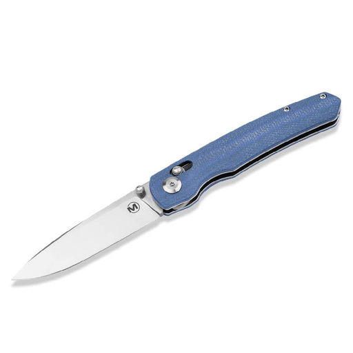 Böker Magnum Shango Blue Micarta Crossbar Lock Knife Knives Boker