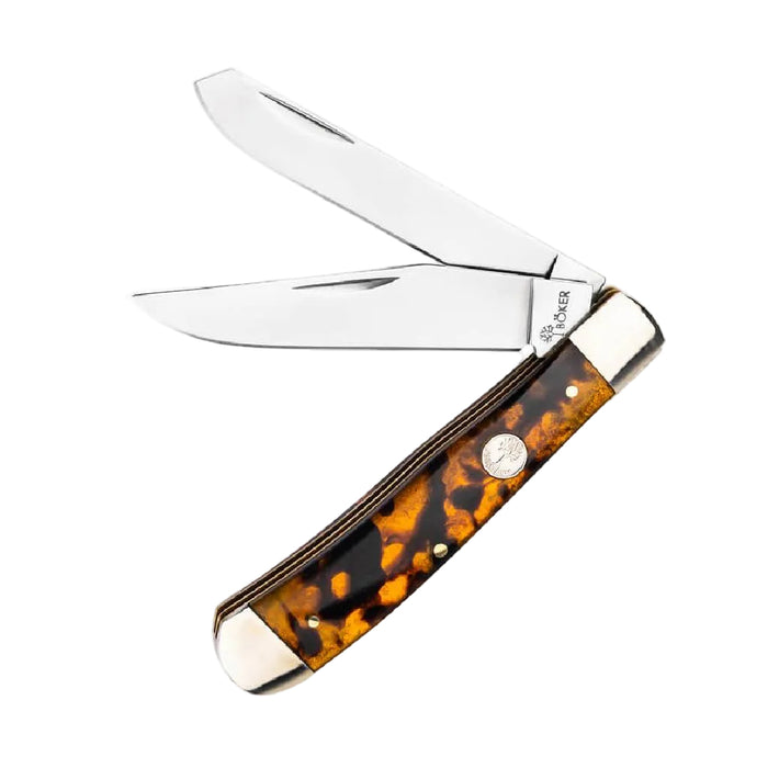 Boker Trapper Traditional Tortoise Pocket Knife