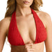 Gigi Slide Red Triangle Swim Top WOMEN - Clothing - Surf & Swimwear - Swimsuits Rhythm