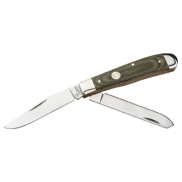 Boker Slip Joint Canvas Micarta Green Trapper
