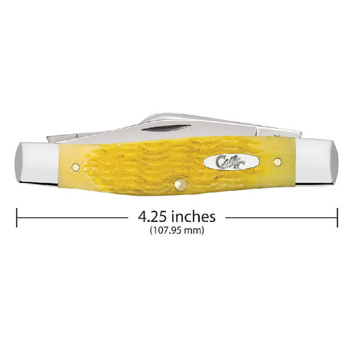 Case Large Stockman - Platts Jig Yellow Bone Knives W.R. Case