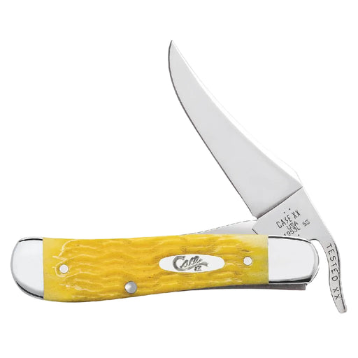 Case Russlock - Platts Jig Yellow Bone Knives W.R. Case