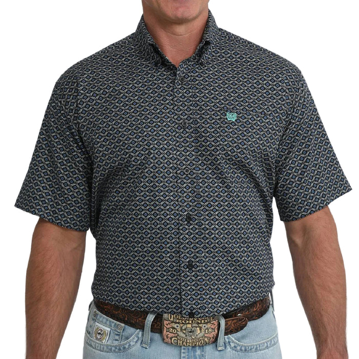 Cinch Men's Geo Print Button Down Shirt