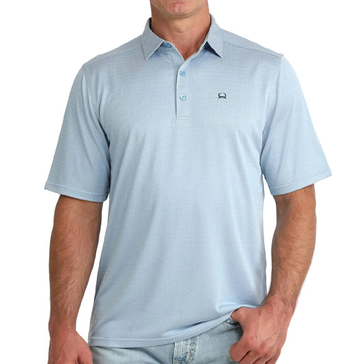 Cinch Men's Light Blue Arenaflex Polo Shirt MEN - Clothing - Shirts - Short Sleeve Cinch