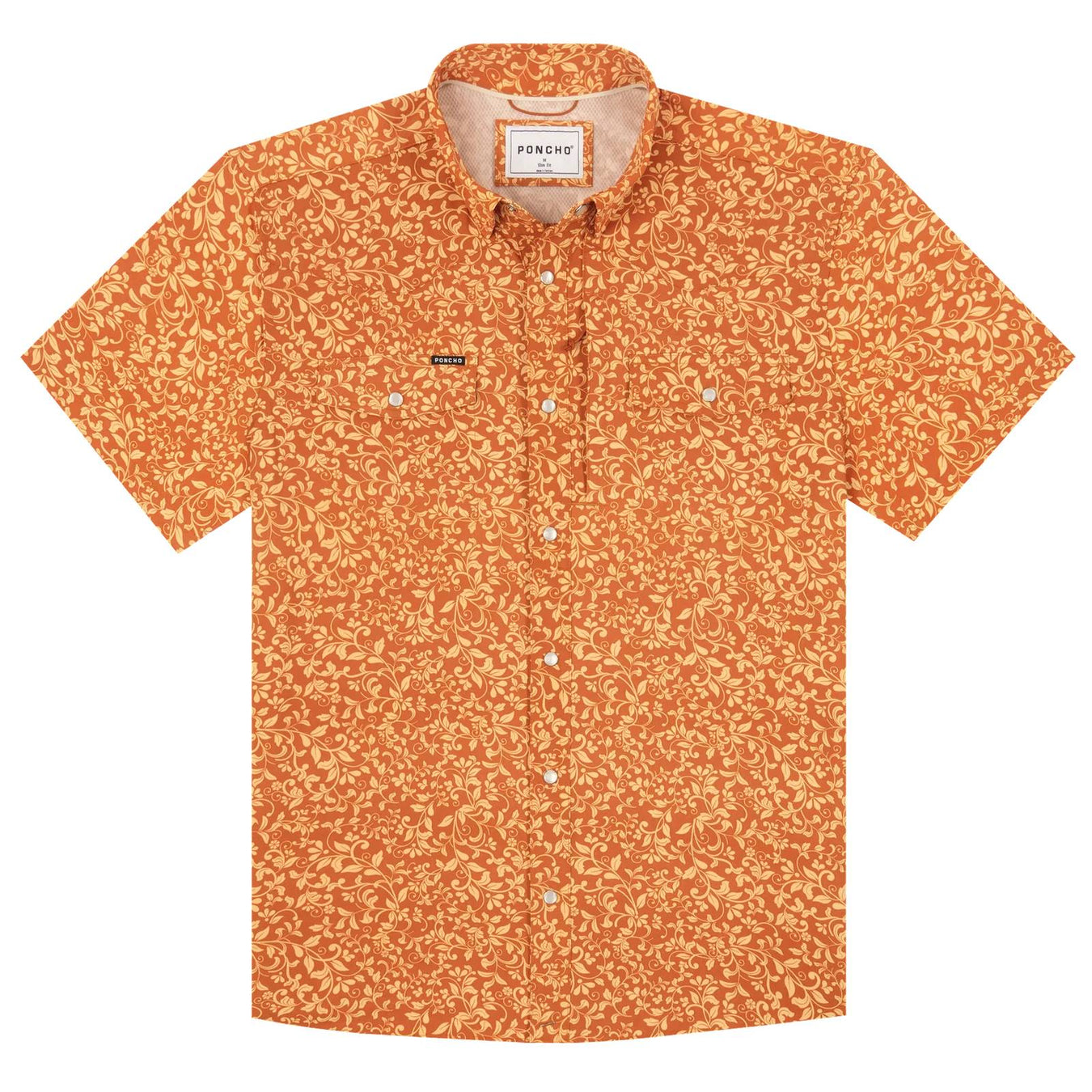 Poncho The Occupy Left Field Western Shirt - Slim Fit MEN - Clothing - Shirts - Short Sleeve Poncho Outdoors