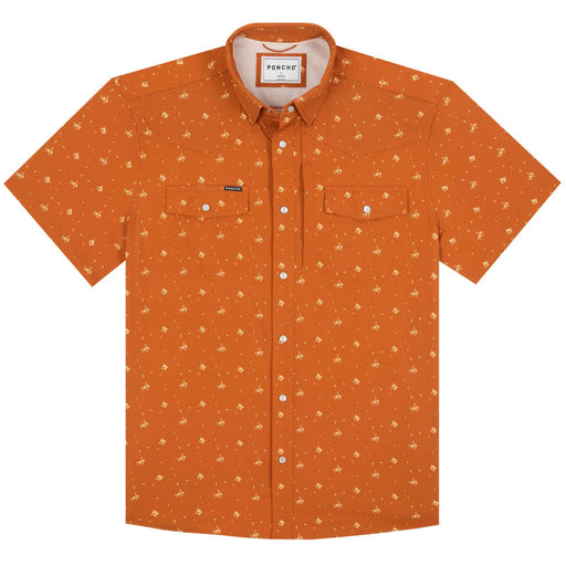 Poncho The Fourth And Five Western Shirt - Slim Fit MEN - Clothing - Shirts - Short Sleeve Poncho Outdoors