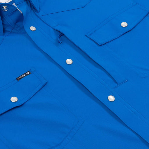 Poncho The Grandstand Western Shirt - Slim Fit MEN - Clothing - Shirts - Short Sleeve Poncho Outdoors