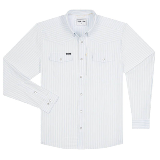 Poncho The Two Step Western Shirt - Slim Fit MEN - Clothing - Shirts - Long Sleeve Poncho Outdoors